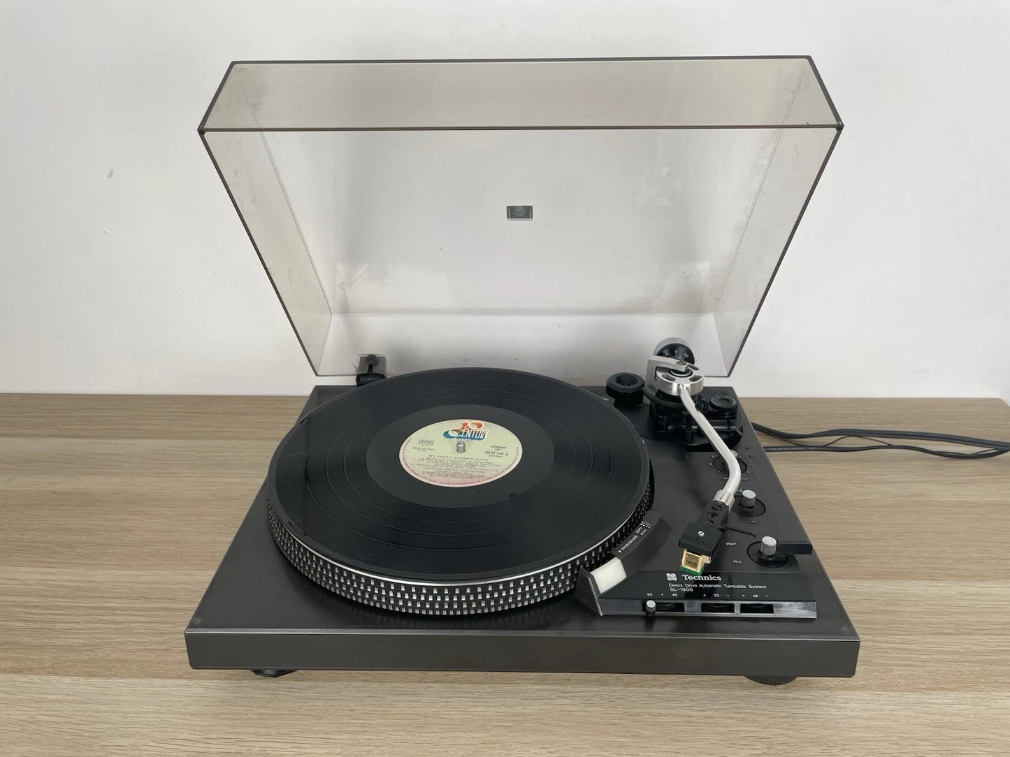 Giradischi Technics SL1900 Per Vinili Vintage Epoca Anni 70 Trazione Diretta