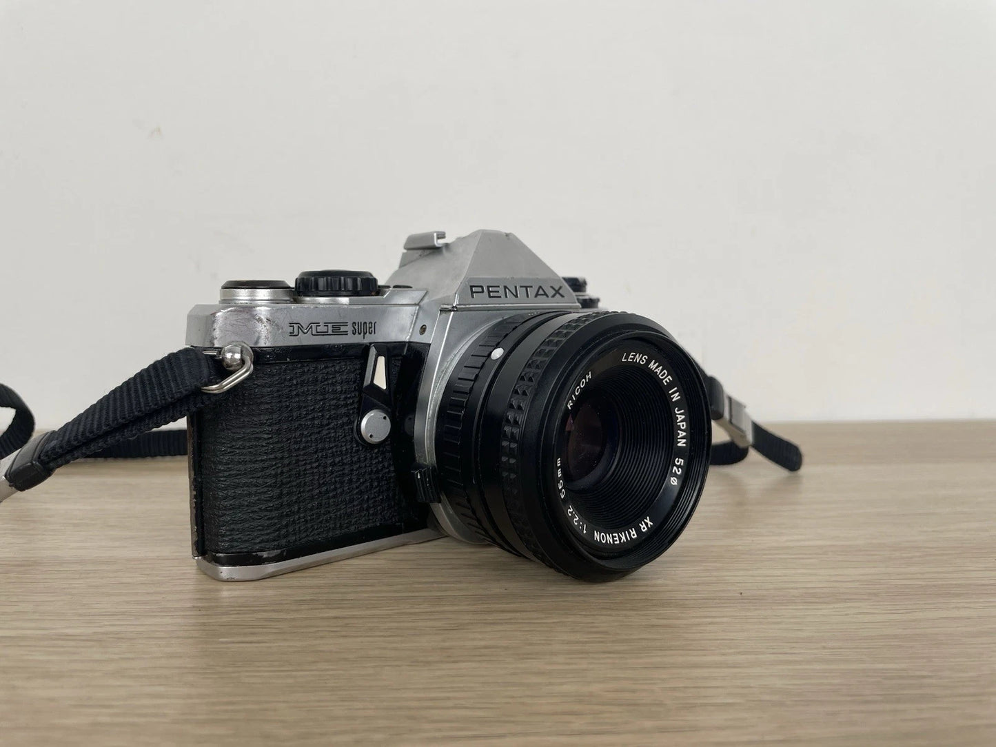Fotocamera Analogica Pentax Me Super Macchina Foto Reflex 35mm Obiettivo Ricoh