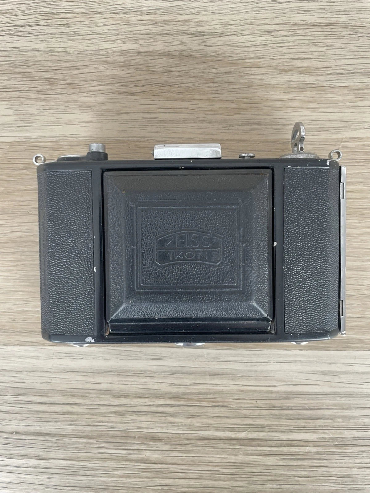 Fotocamera A Soffietto Zeiss Ikon Nettar 515/16 Vintage Anni 40/50 Nera 6x6