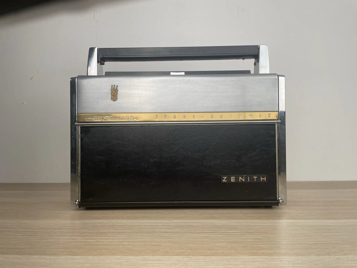 Radio Zenith Trans Oceanic Royal 1000-D Vintage Epoca Anni 50 USA Vintage Raro