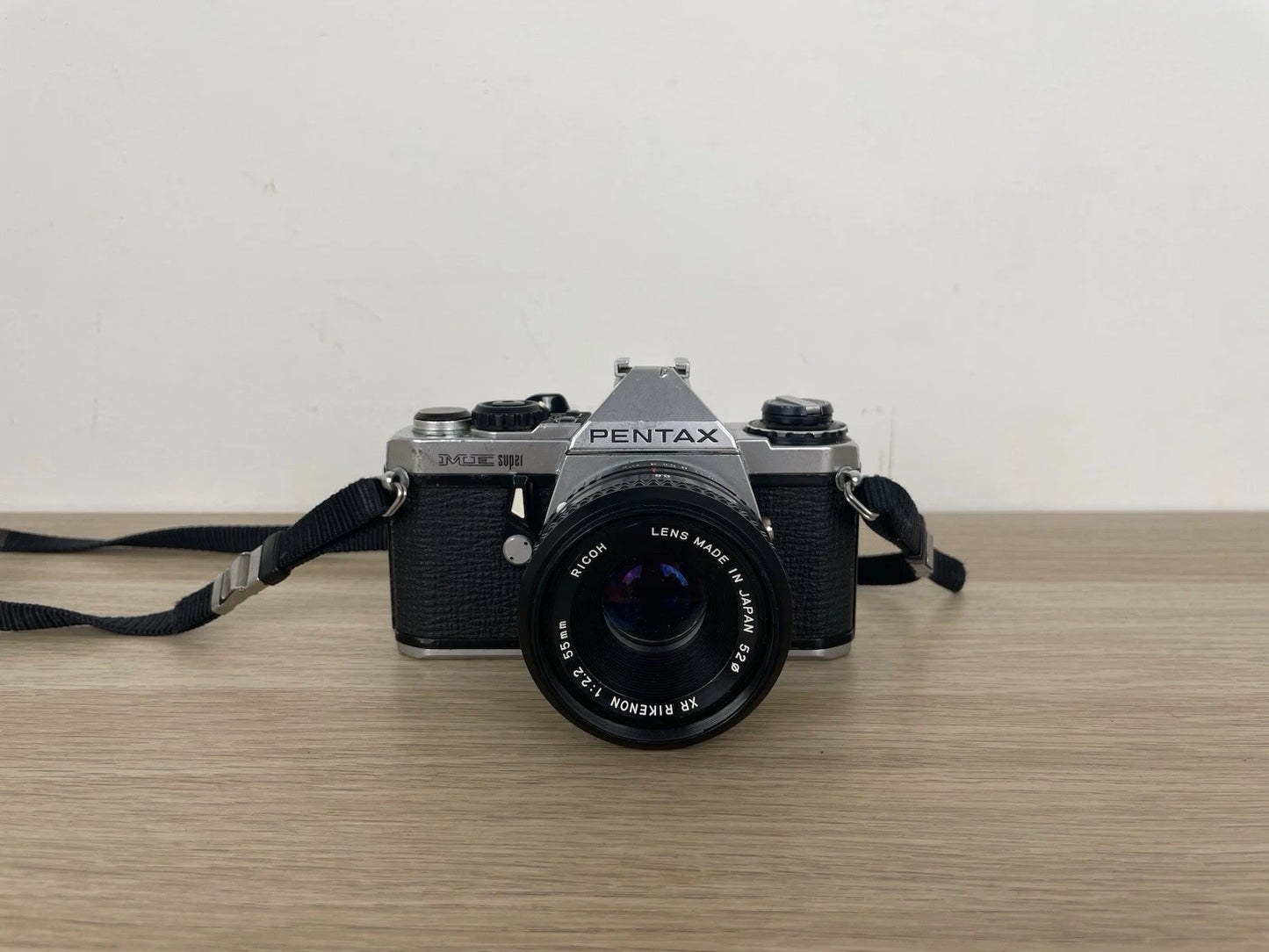 Fotocamera Analogica Pentax Me Super Macchina Foto Reflex 35mm Obiettivo Ricoh