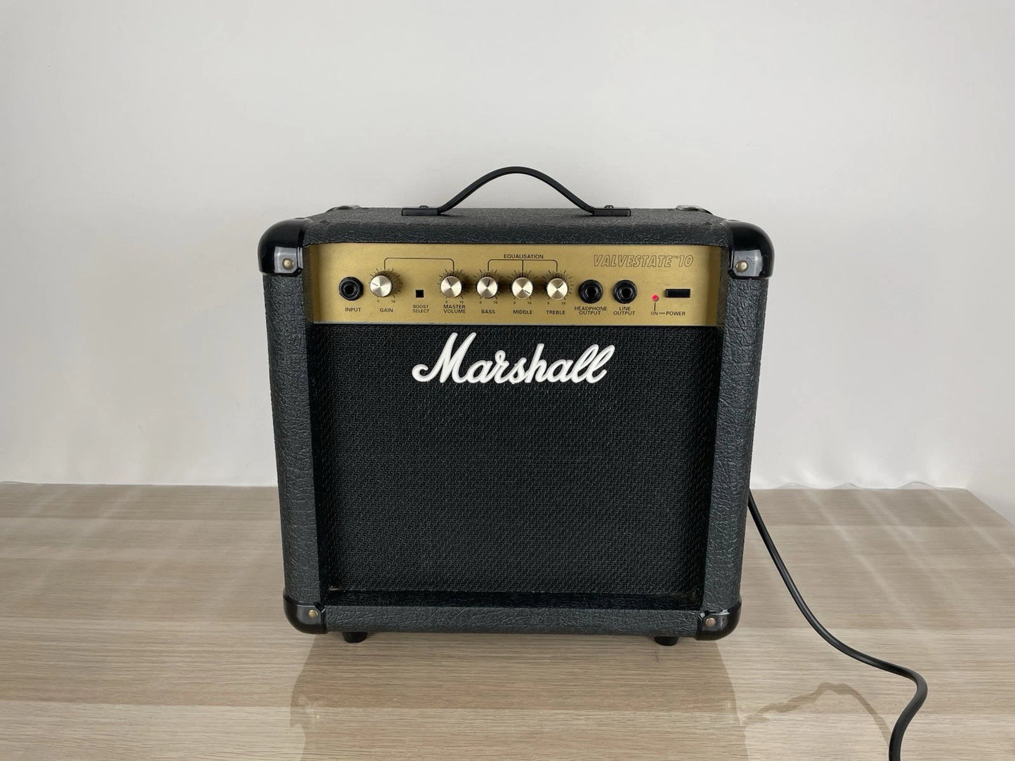 Amplificatore Marshall Valvestate tm 10 UK Legno Tolex Nero Anni 90