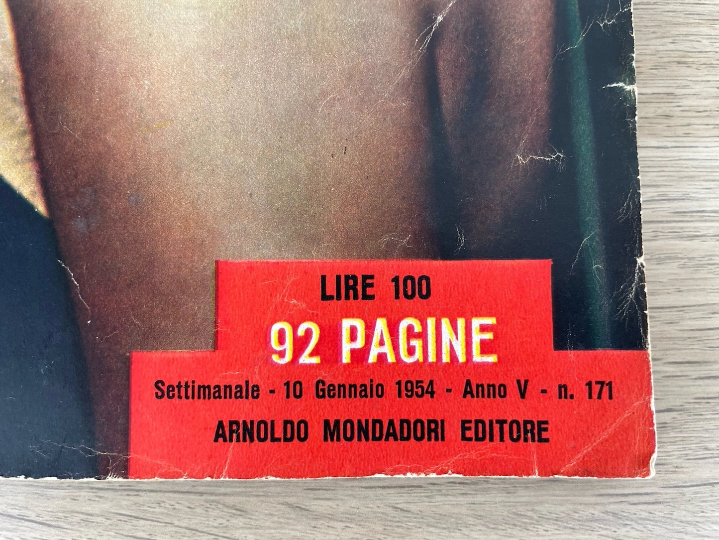 Rivista Epoca 10 Gennaio 1954 N. 171 A.V Arnoldo Mondadori Editore Vintage
