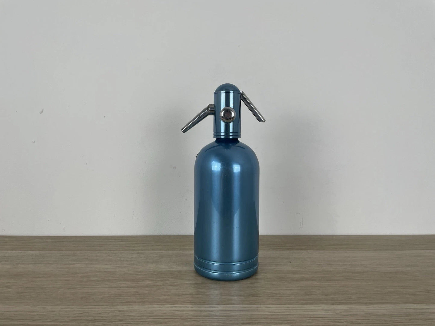 Seltz Sifoni Autoseltz SACCAB Vintage Azzurro Design Sergio Asti Epoca Alluminio