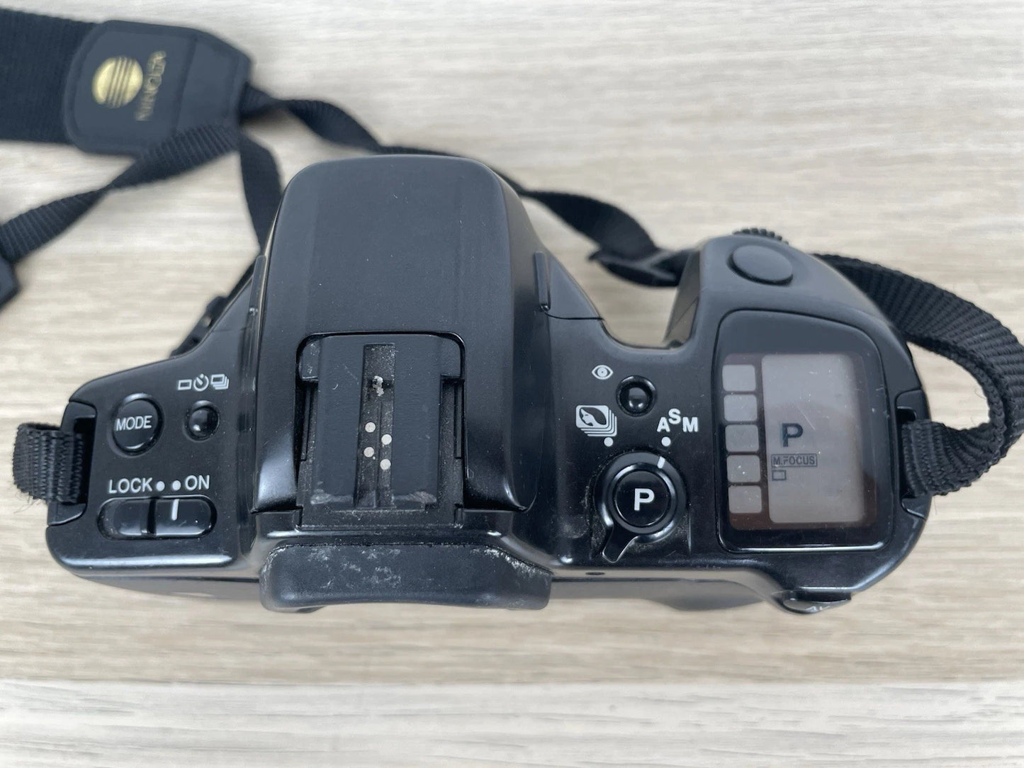 Fotocamera Analogica Minolta Dynax 500si Macchina Fotografica Reflex 35mm Corpo