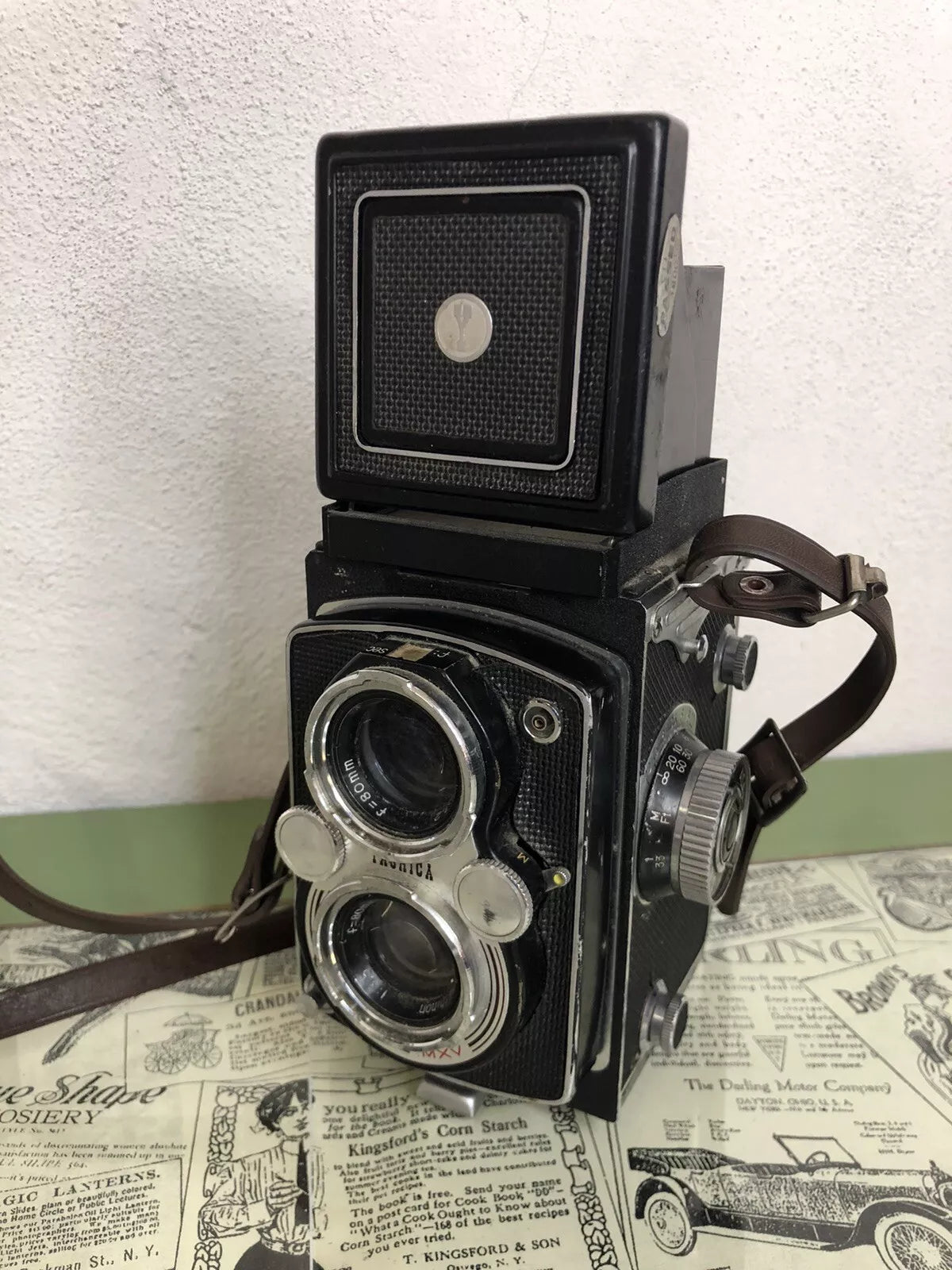 Fotocamera Biottica Yashica MAT EM Obiettivo Copal MXV Macchina Fotografica TLR