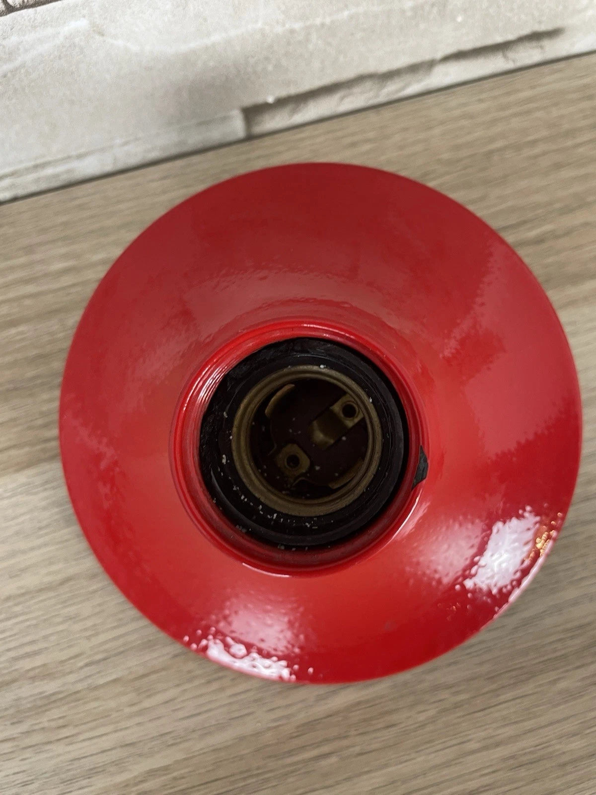 Lampada Da Muro Applique Teti Design Vico Magistretti Per Artemide Rossa Vintage
