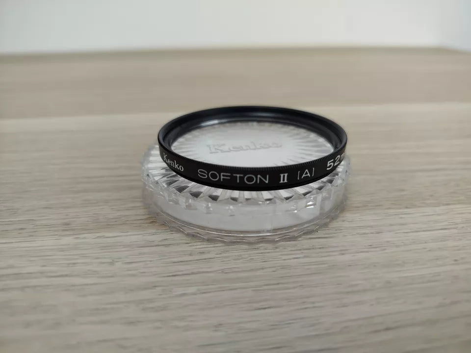 Filtro Fotografico Kenko softon II A Bianco 52mm Per Fotocamera Analogica