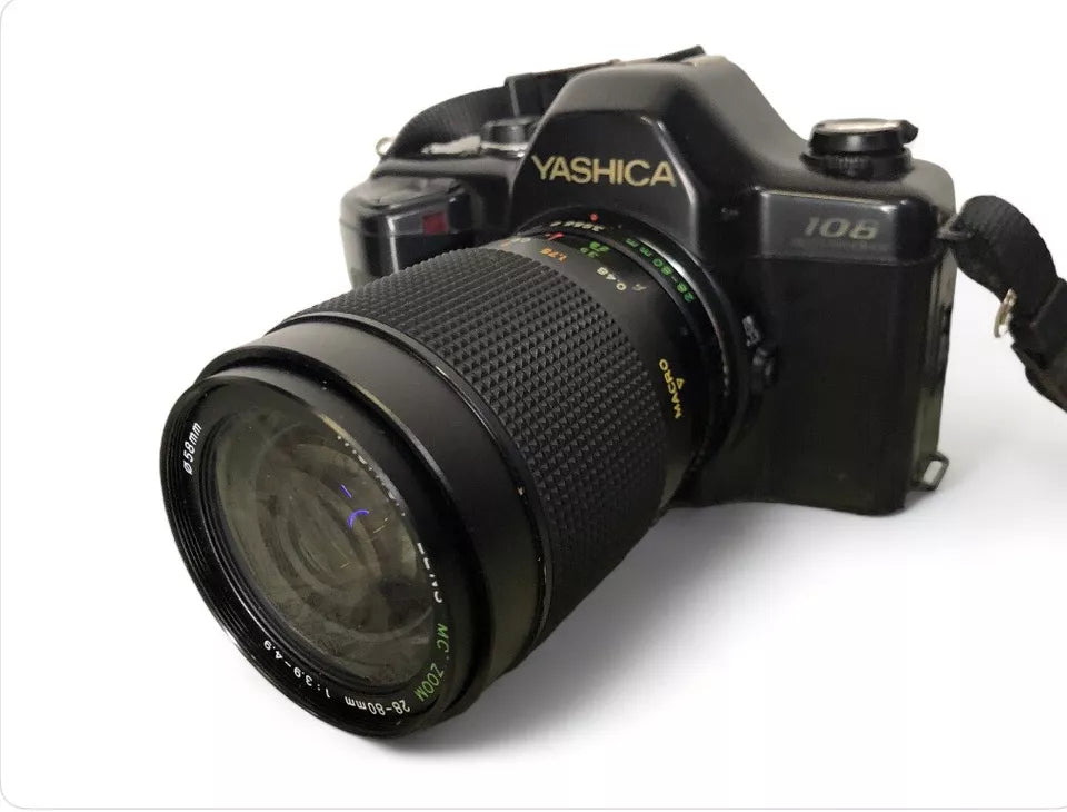 Fotocamera Analogica Reflex Yashica 108 Multi Program Kyocera Japan E Obiettivo