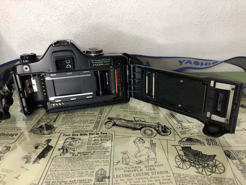 Fotocamera Analogica Reflex Yashica 108 Multi Program Kyocera Japan E Obiettivo