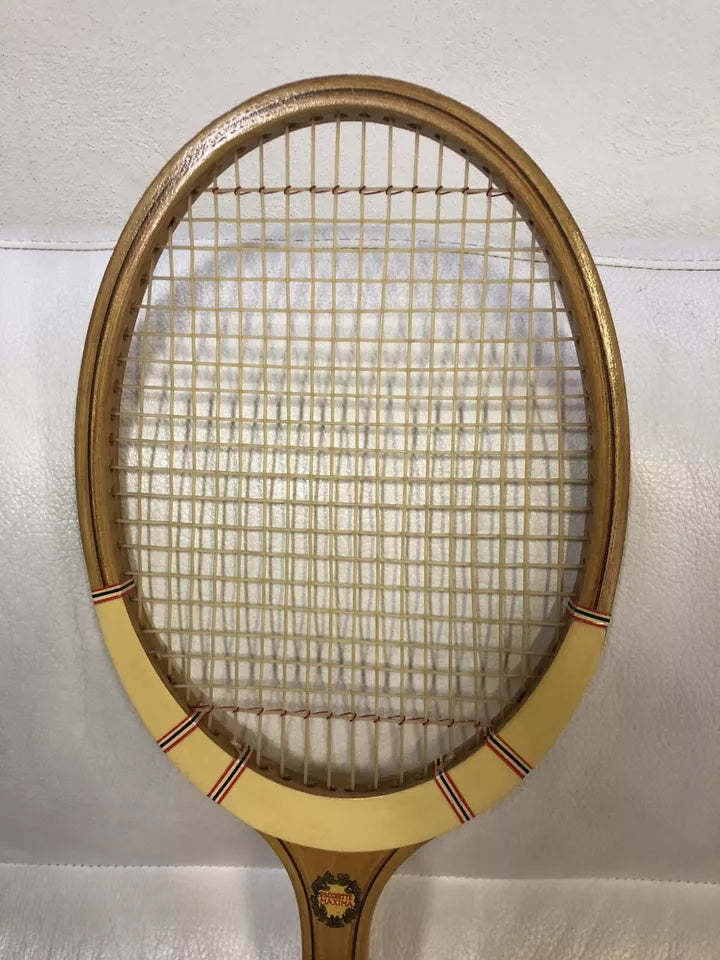 Racchetta Di Legno Maxima Championship Custodia E Palline Vintage Epoca