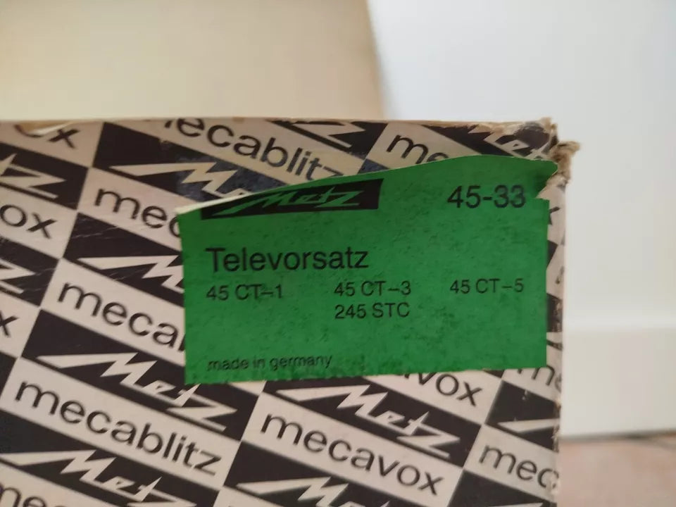Metz Televorsatz 45-33 Mecablitz Diffusore Effetti Speciali Fotografia Analogica