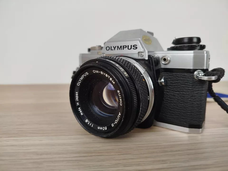 Fotocamera Analogica Reflex Olympus OM 10 35 MM Analogica Con Obiettivo Olympus