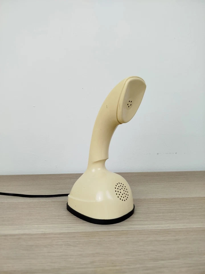 Telefono Disco Ericsson Ericofon Cobra Vintage Epoca Anni 50 Bianco Gösta Thames