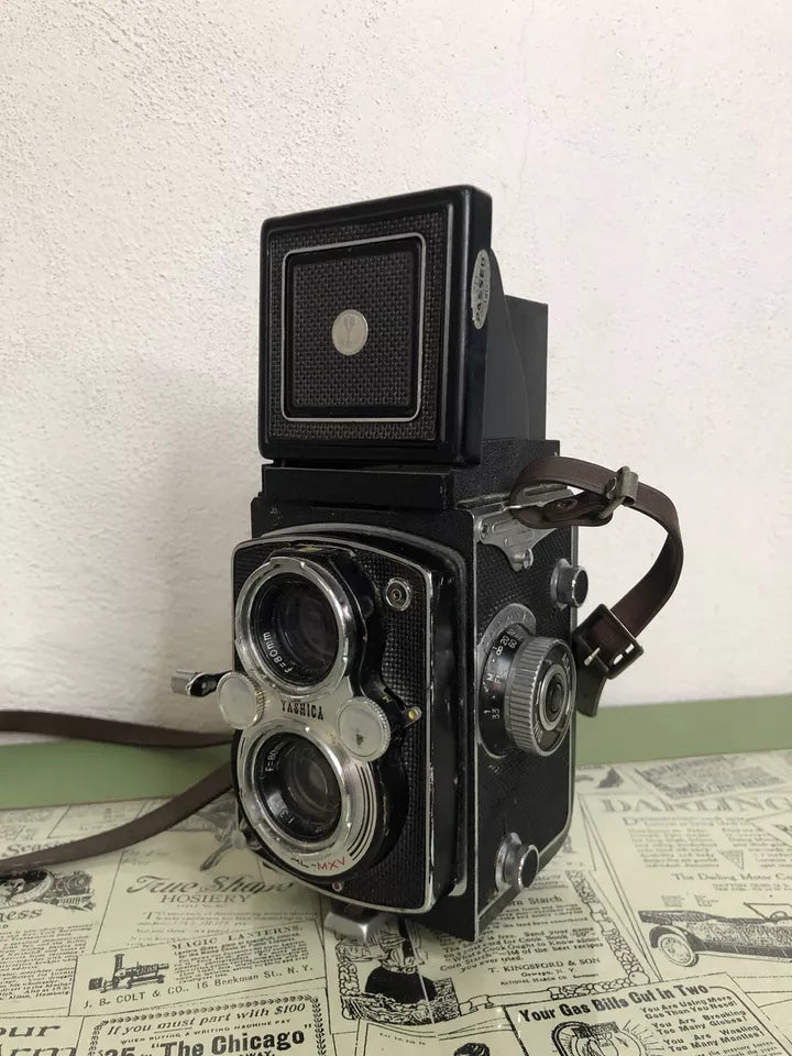 Fotocamera Biottica Yashica MAT EM Obiettivo Copal MXV Macchina Fotografica TLR