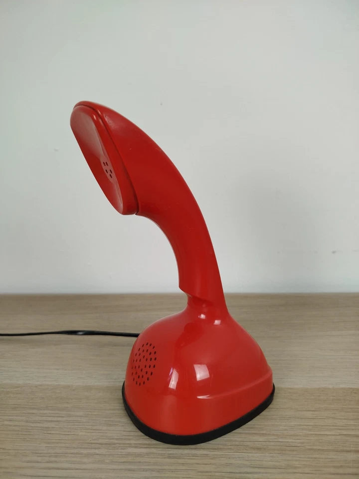 Telefono Disco Ericsson Ericofon Cobra Vintage Epoca Anni 50 Rosso Gösta Thames