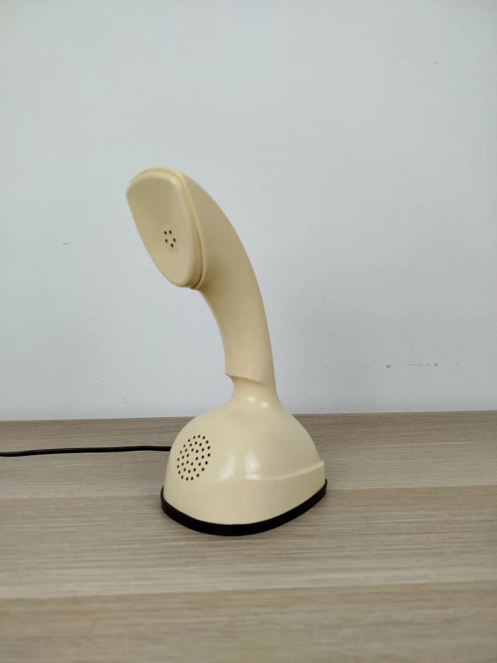 Telefono Disco Ericsson Ericofon Cobra Vintage Epoca Anni 50 Bianco Gösta Thames
