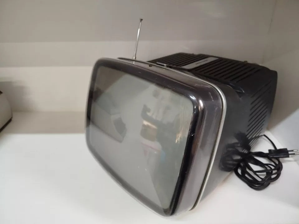 Televisore Brionvega Algol 11" Prima Serie Design Zanuso Sapper Vintage Nero