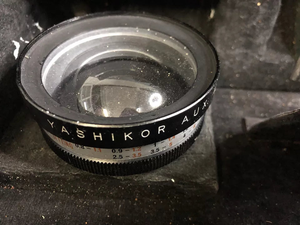 Fotocamera Yashica Electro 35 Obiettivo Yashinon Custodia Yashikor Telemetro