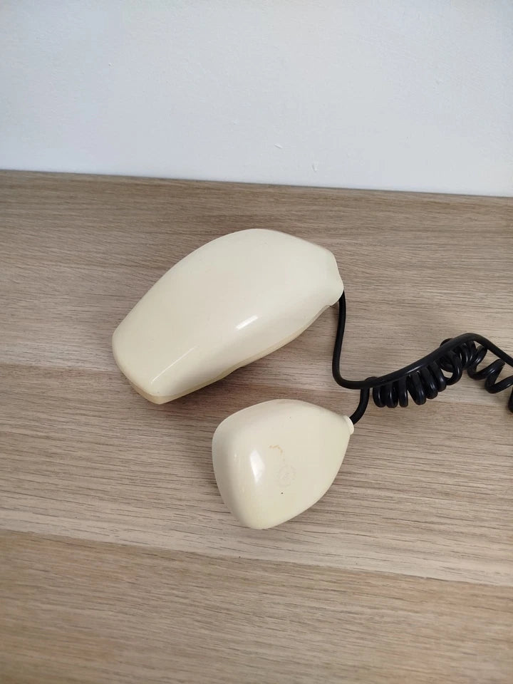 Telefono Grillo Vintage Epoca Anni 60 Design Zanuso Sapper Bianco Siemens Auso
