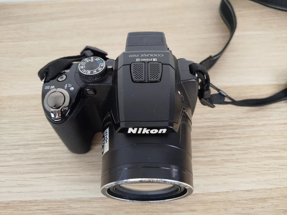Fotocamera Digitale Nikon Coolpix P100 Obiettivo Nikkor 26X Optical Wide Zoom