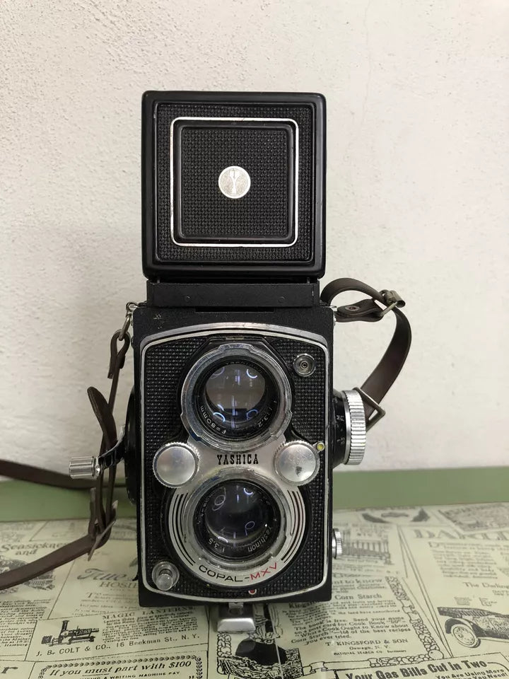 Fotocamera Biottica Yashica MAT EM Obiettivo Copal MXV Macchina Fotografica TLR