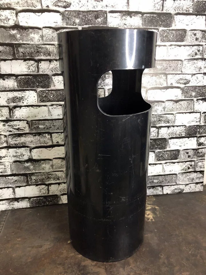 Portaombrelli Kartell Modello 4610-50 Design Gino Colombini Vintage Anni 70 Nero
