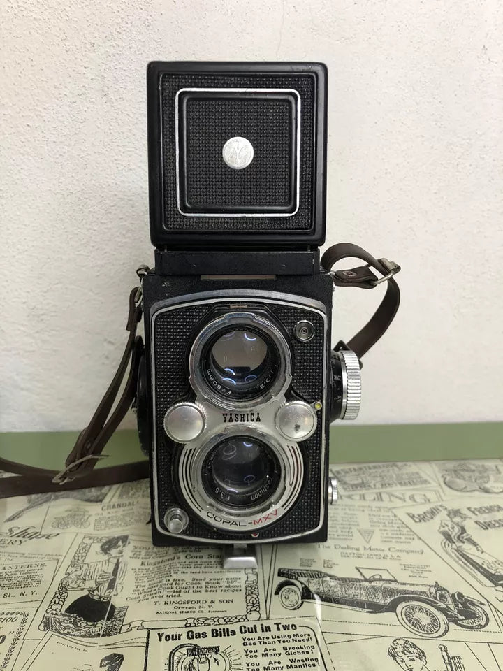 Fotocamera Biottica Yashica MAT EM Obiettivo Copal MXV Macchina Fotografica TLR