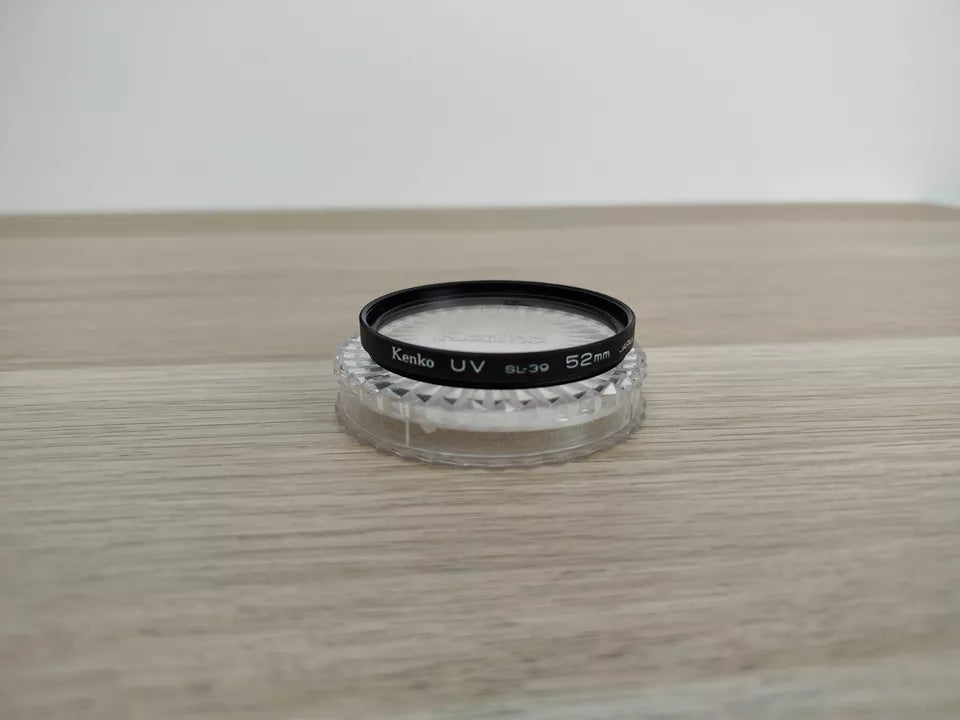 Filtro Fotografico Kenko UV SL-39 52mm Bianco Per Fotocamera Analogica