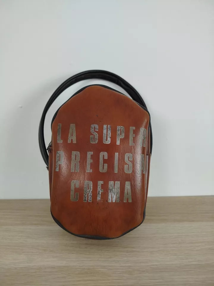 2 Coppia Di Bocce Vintage La Super Precisa Crema Con Custodia E Pezzuola Epoca