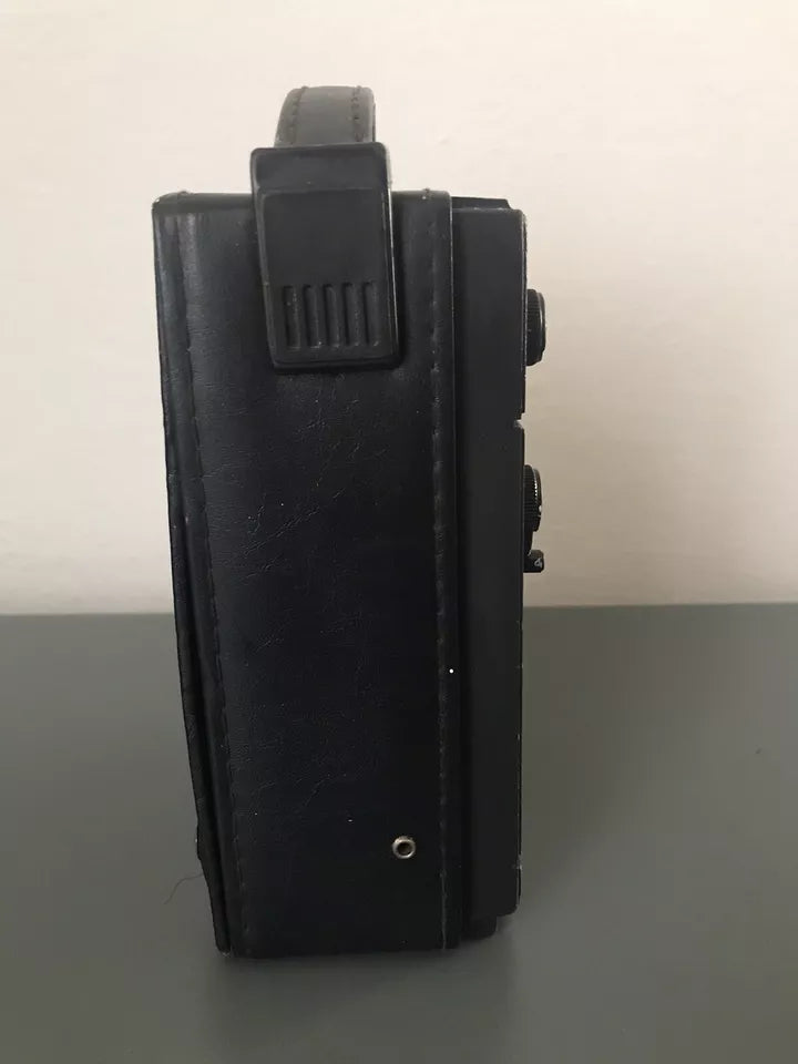 Radio Portatile Vintage Tiger 112 SG-1264A Am Fm Epoca Anni 70 Con Custodia Nera