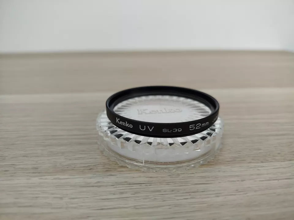Filtro Fotografico Kenko UV Sl-39 52mm Bianco Per Fotocamera Analogica