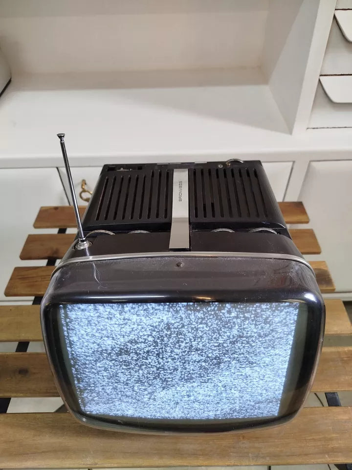 Televisore Brionvega Algol 11" Prima Serie Design Zanuso Sapper Vintage Nero