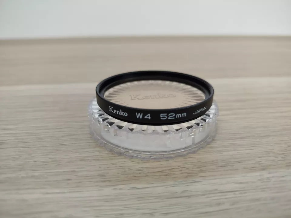 Filtro Fotografico Kenko W4 52mm Rosato Per Fotocamera Analogica