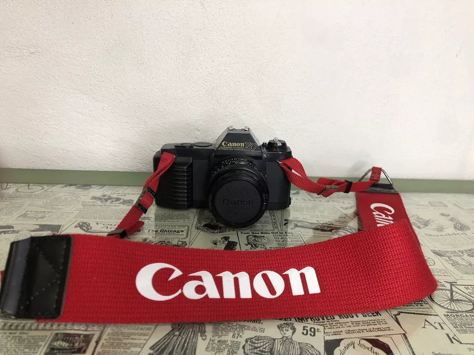 Fotocamera Analogica Canon T50 35mm Relflex Con Obiettivi Borsa Filtri Tracolla