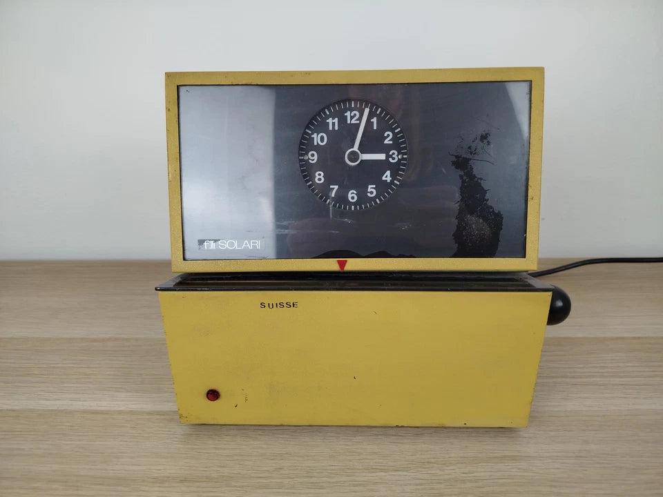 Timbracartellini Ekton 51/LL 220V F.lli Solari Vintage Epoca 70 Ennio Chiggio