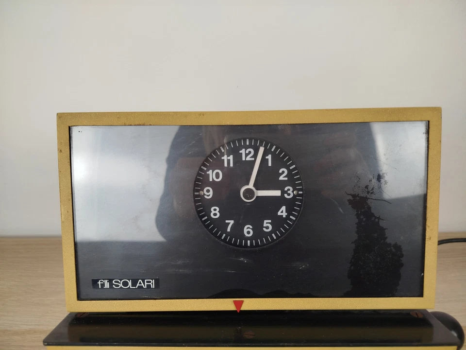 Timbracartellini Ekton 51/LL 220V F.lli Solari Vintage Epoca 70 Ennio Chiggio