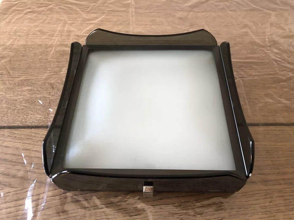 Lampada A Soffitto Plafoniera Veca Di Fontana Arte Vintage Vetro Ricambi