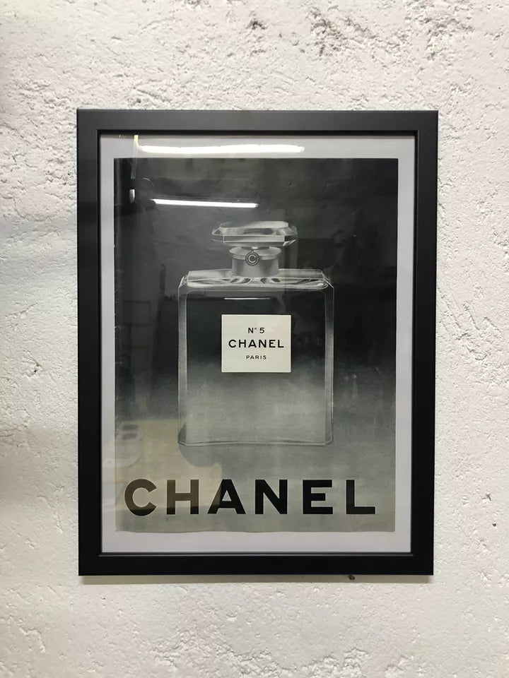 Quadro Pubblicità Originale Chanel N.5 Paris Da Jours De France 391 Anno 1962