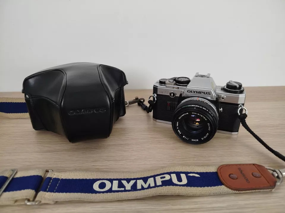 Fotocamera Analogica Reflex Olympus OM 10 35 MM Analogica Con Obiettivo Olympus