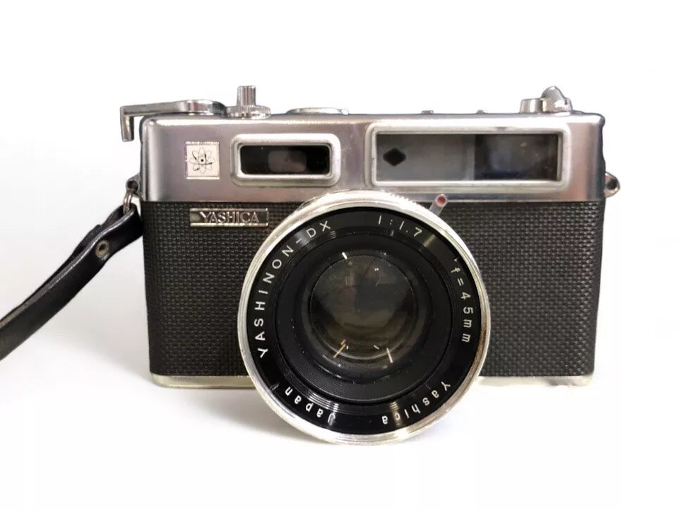 Fotocamera Yashica Electro 35 Obiettivo Yashinon Custodia Yashikor Telemetro