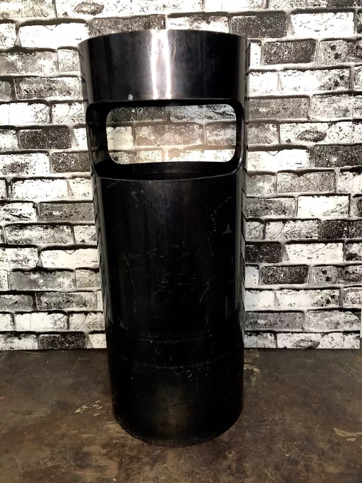 Portaombrelli Kartell Modello 4610-50 Design Gino Colombini Vintage Anni 70 Nero