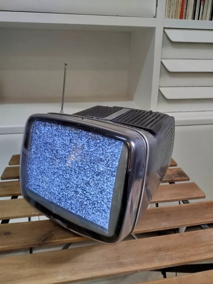 Televisore Brionvega Algol 11" Prima Serie Design Zanuso Sapper Vintage Nero
