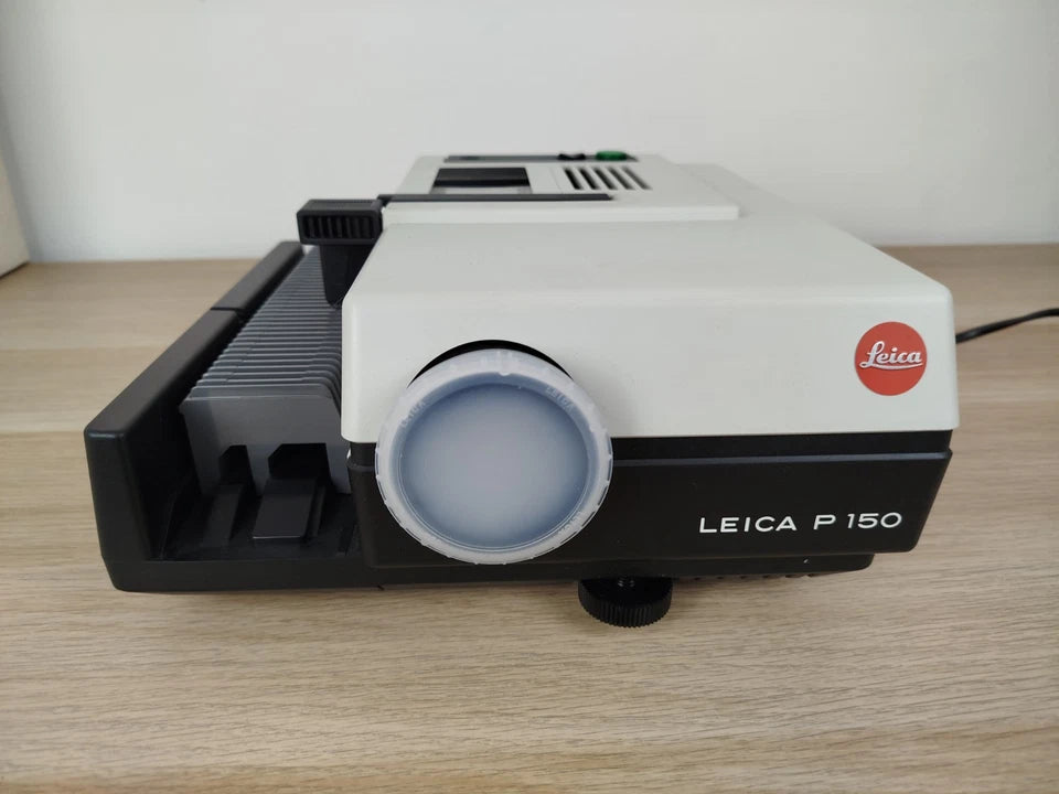 Proiettore Diapositive Leica P 150 Made In Germany Vintage Scatola E Istruzioni