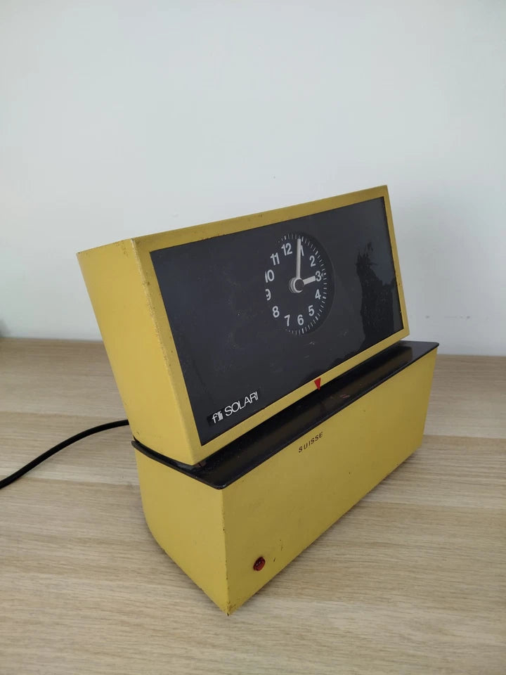Timbracartellini Ekton 51/LL 220V F.lli Solari Vintage Epoca 70 Ennio Chiggio