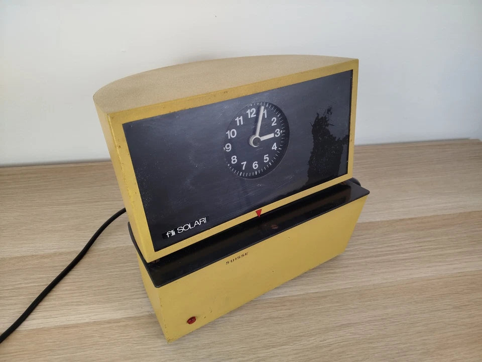 Timbracartellini Ekton 51/LL 220V F.lli Solari Vintage Epoca 70 Ennio Chiggio