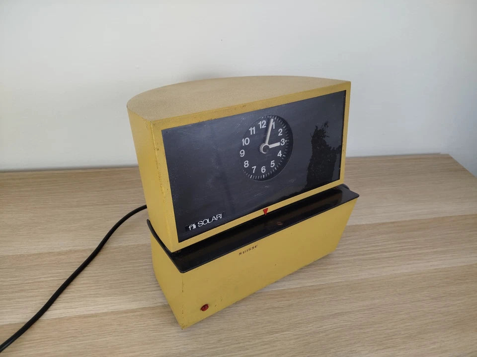 Timbracartellini Ekton 51/LL 220V F.lli Solari Vintage Epoca 70 Ennio Chiggio