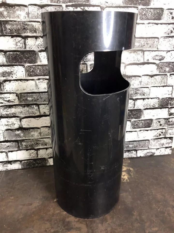 Portaombrelli Kartell Modello 4610-50 Design Gino Colombini Vintage Anni 70 Nero
