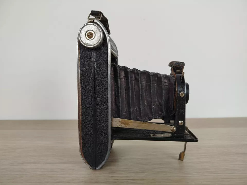 Fotocamera Zenith Edelweiss Macchina Fotografica Soffietto Vintage Epoca Antica