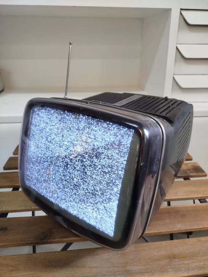Televisore Brionvega Algol 11" Prima Serie Design Zanuso Sapper Vintage Nero